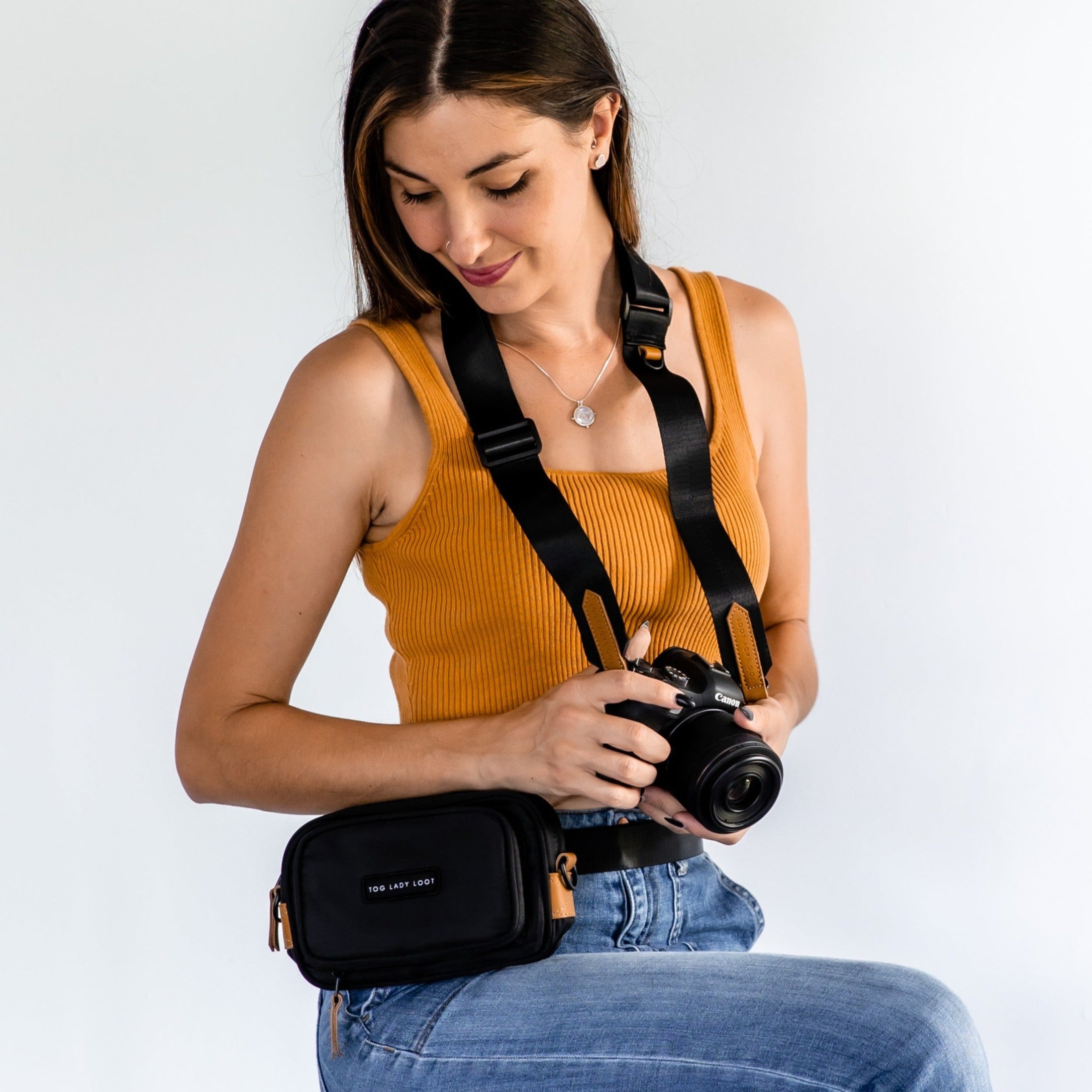 'Luna' Lustre Camera Strap – Tog Loot