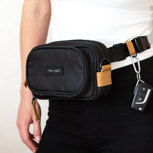 'Frankie' Photographer's Fanny Pack - Black