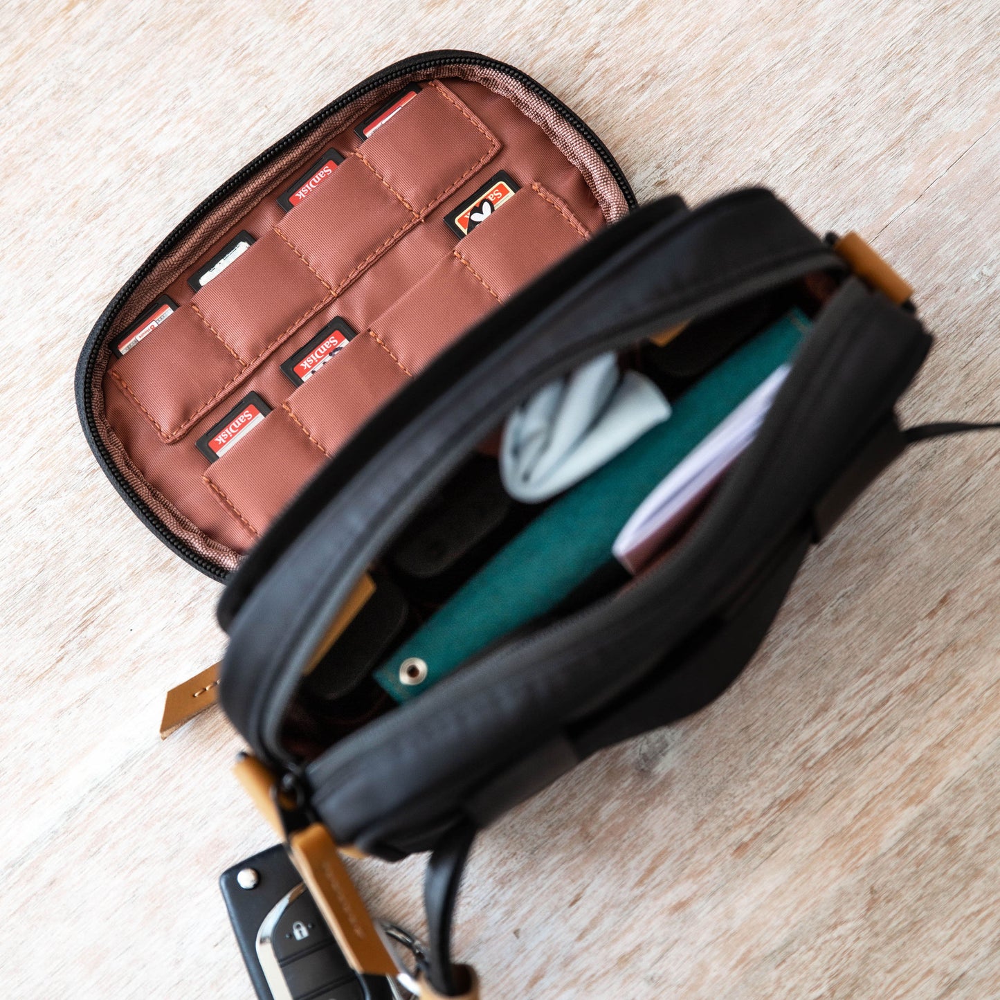 'Frankie' Photographer's Fanny Pack - Black
